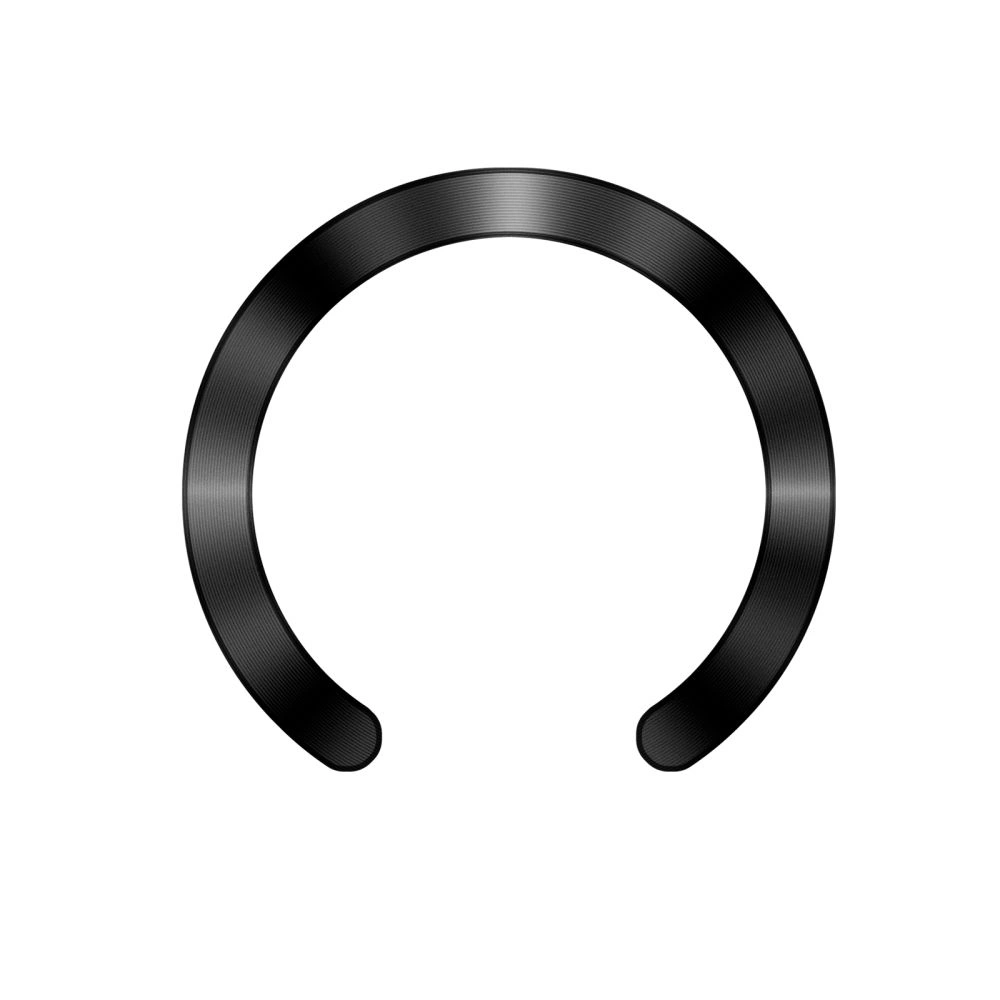 Kryt Tech-Protect MMP-210 Magnetic MagSafe Ring Black & Cosmic Orange [2 PACK]