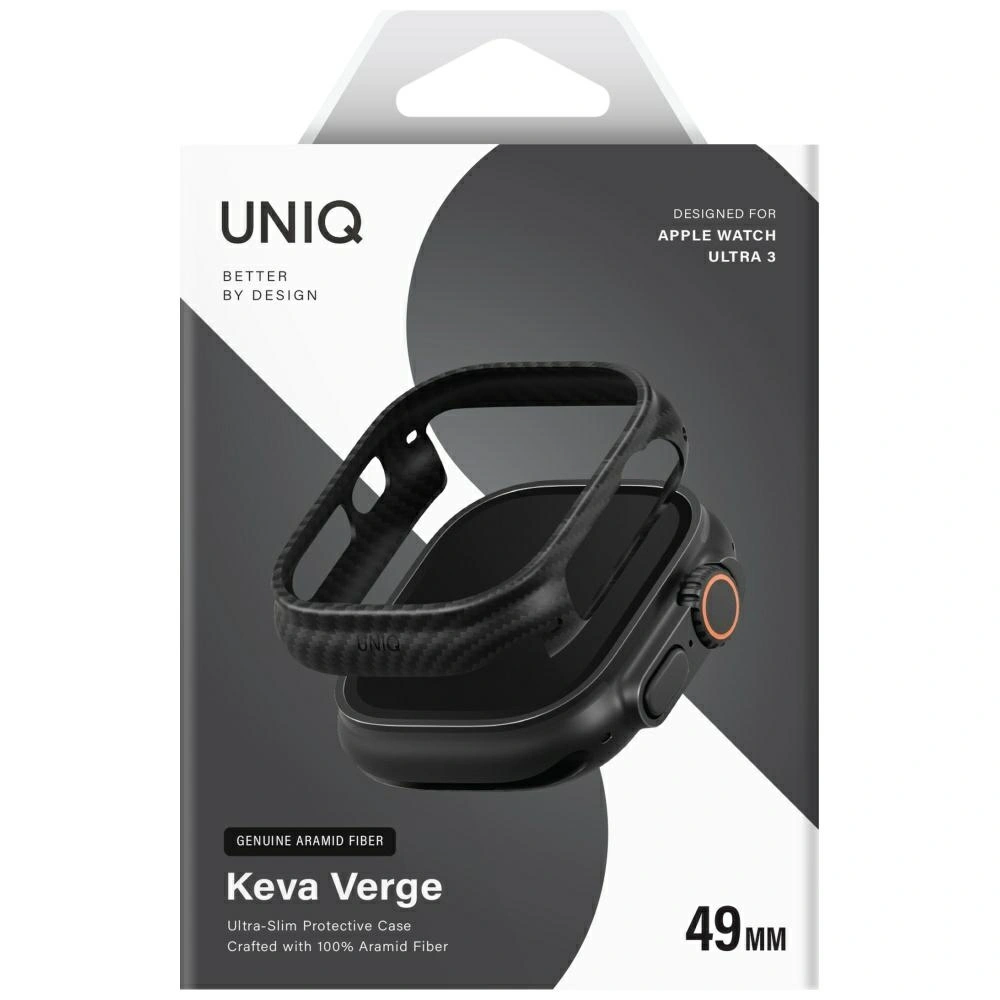 UNIQ Keva Verge Apple Watch Ultra / Ultra 2 / Ultra 3 49mm black