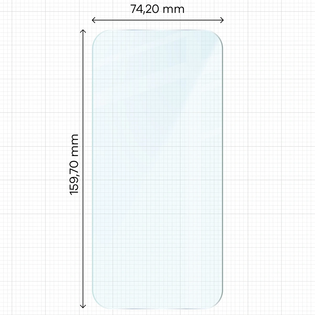 Ochranné sklo Bizon Glass Clear Pack Xiaomi POCO F8 Ultra