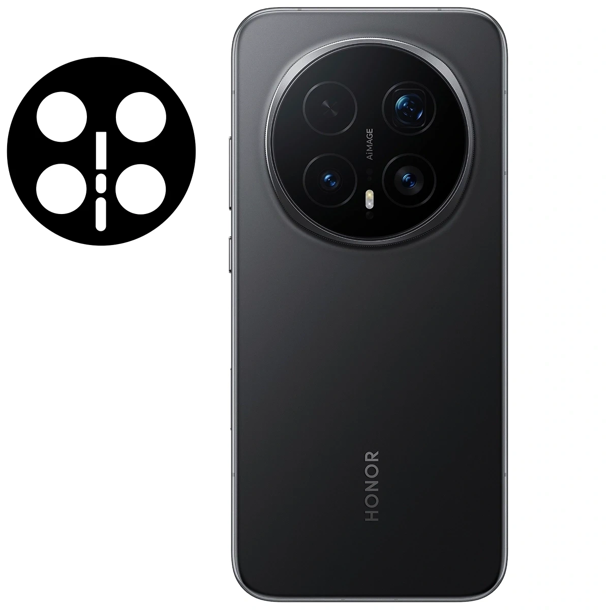 Ochranné sklo Bizon Glass Lens Honor Magic8 Pro [2 PACK]