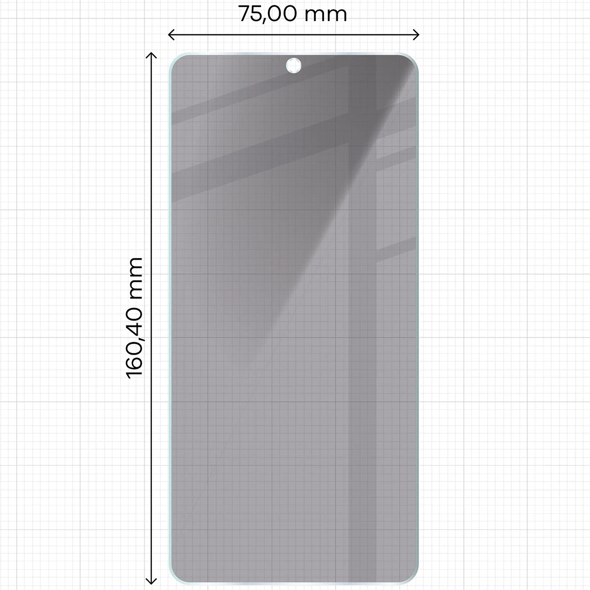 Ochranné sklo Bizon Glass Clear Shadow Samsung Galaxy S26 Ultra tinted