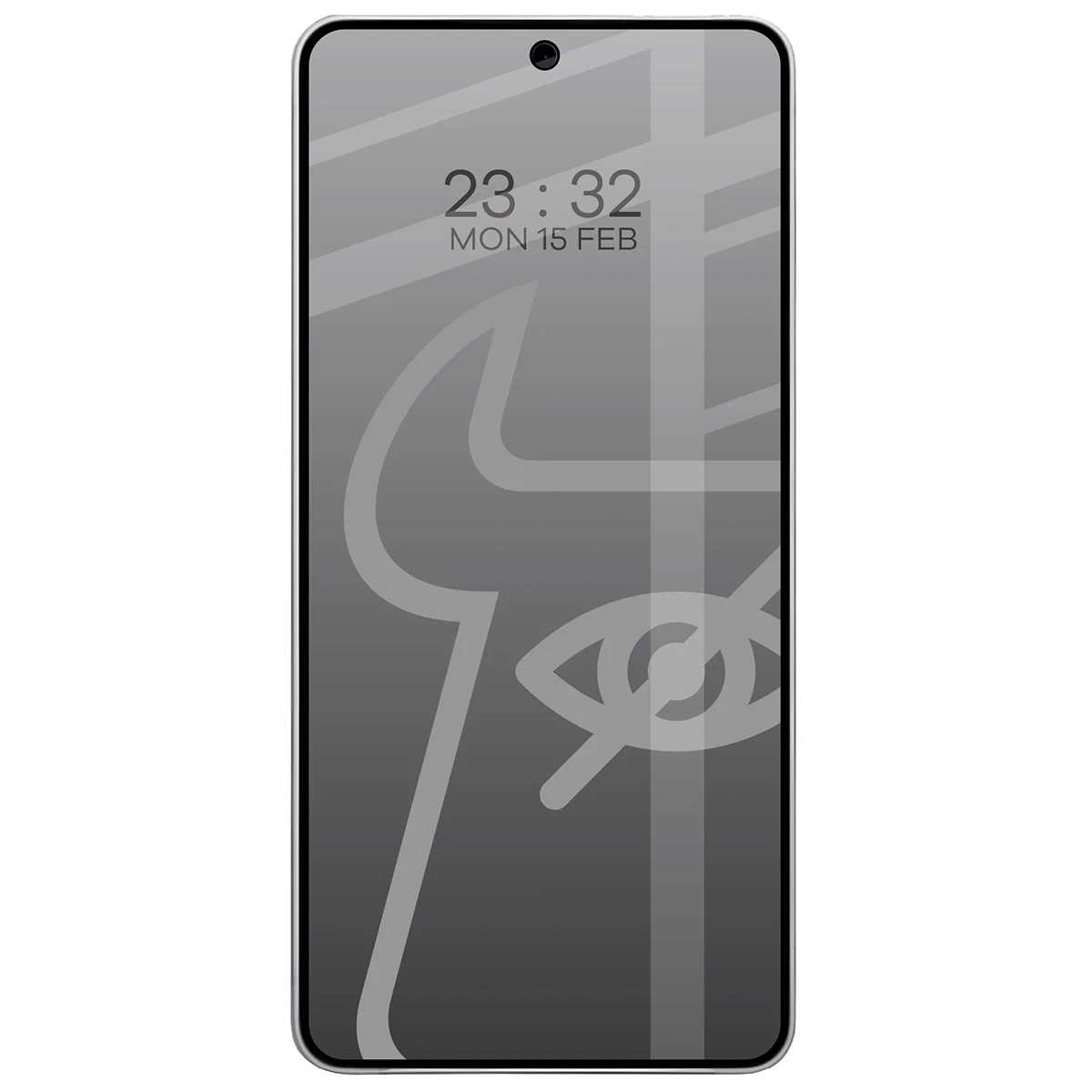 Ochranné sklo Bizon Glass Edge Shadow Samsung Galaxy S26 Ultra tinted with a black frame