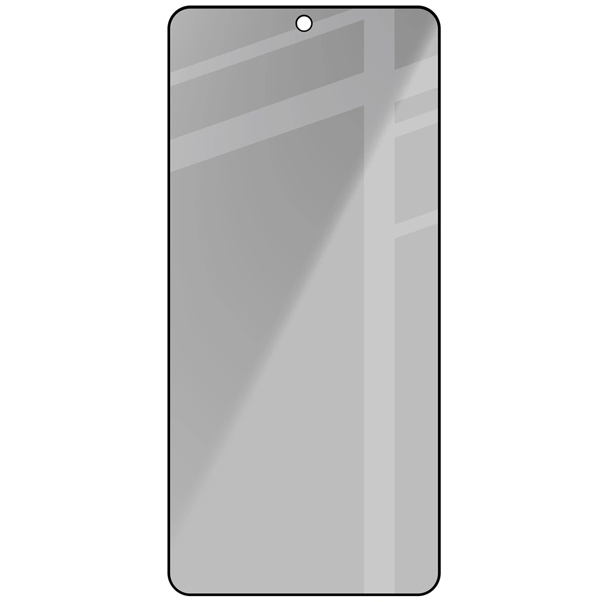 Ochranné sklo Bizon Glass Edge Shadow Samsung Galaxy S26 Ultra tinted with a black frame