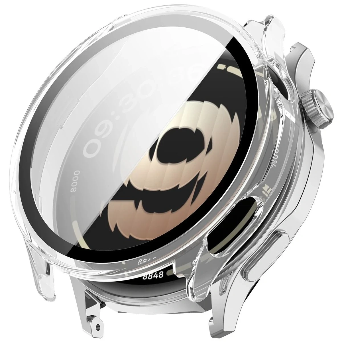 Kryt Bizon Case Watch Adamo OnePlus Watch Lite 45mm / Oppo Watch S 45mm clear