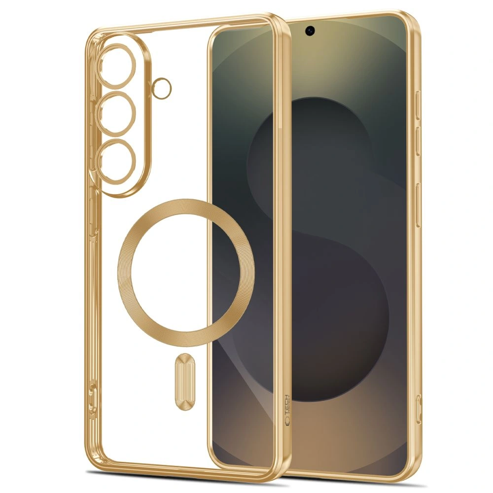 Kryt Tech-Protect Magflex MagSafe Samsung Galaxy S26+ Plus Shiny Gold