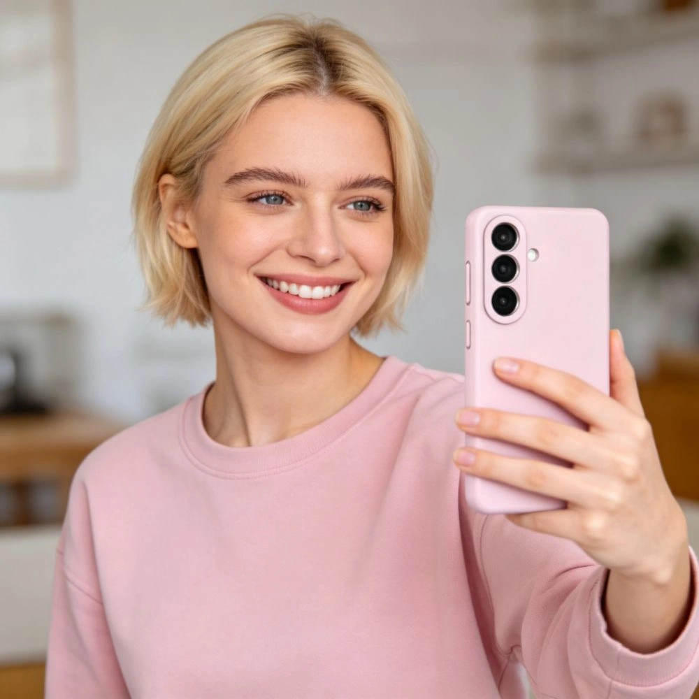 Kryt Tech-Protect Silicone MagSafe Samsung Galaxy S26 Pink Pearl