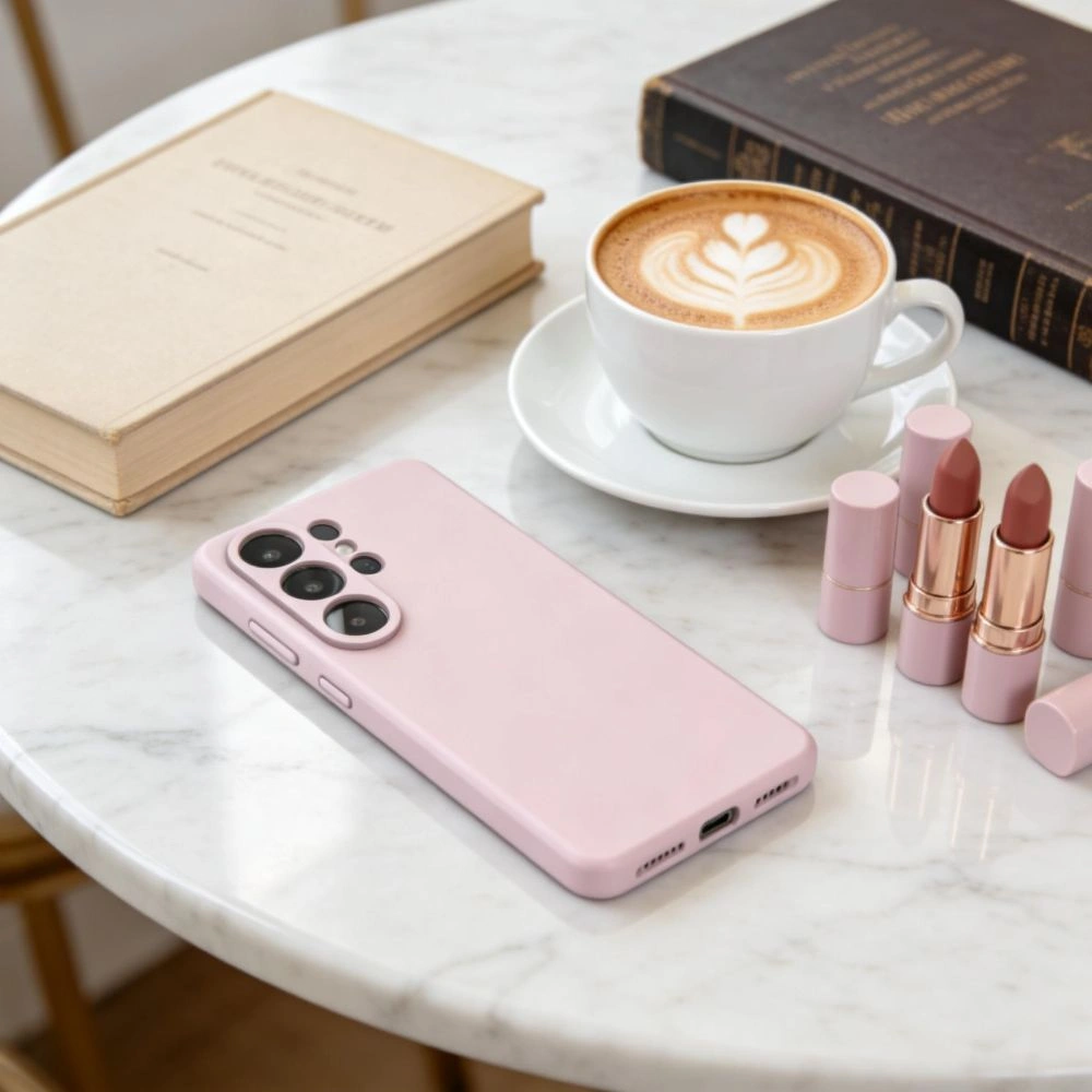 Kryt Tech-Protect Silicone MagSafe Samsung Galaxy S26 Ultra Pink Pearl