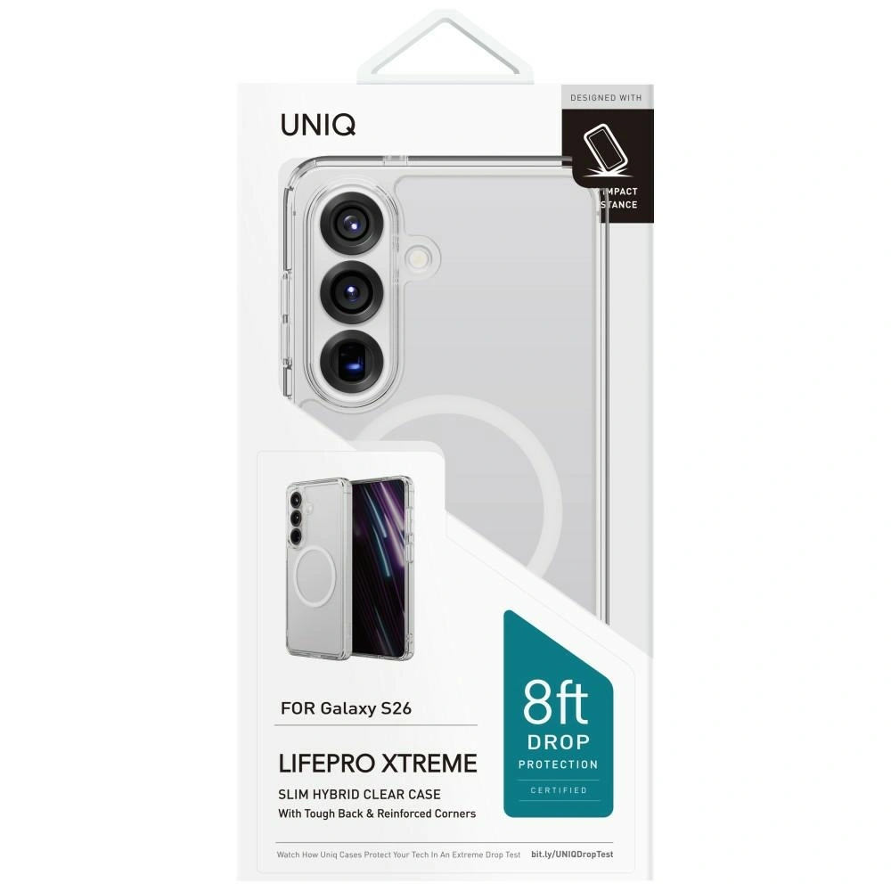 Kryt UNIQ LifePro Xtreme Samsung Galaxy S26 MagClick Charging clear