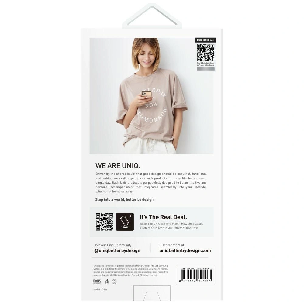 Kryt UNIQ LifePro Xtreme Samsung Galaxy S26 MagClick Charging clear