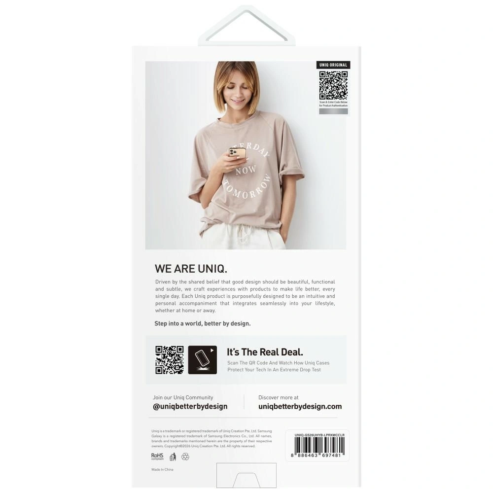 Kryt UNIQ LifePro Xtreme Samsung Galaxy S26 Ultra MagClick Charging clear