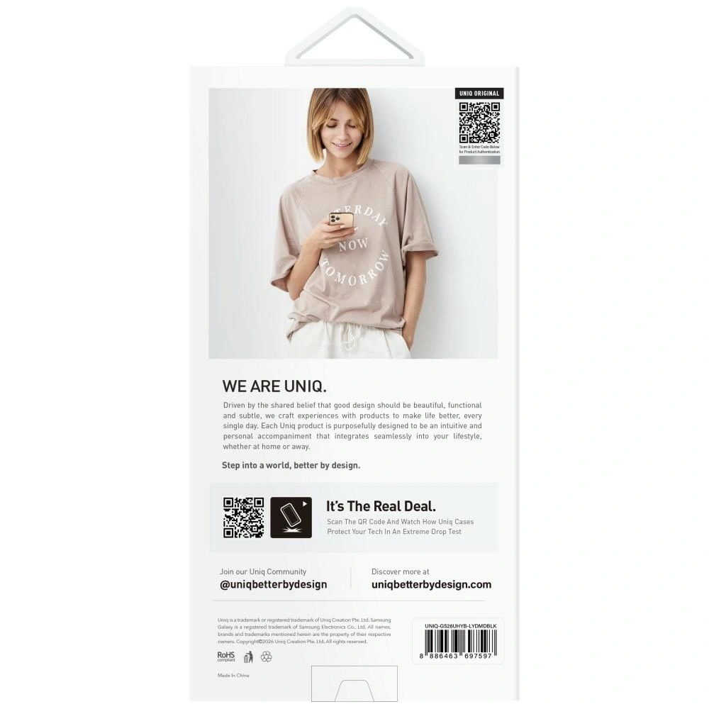 Kryt UNIQ Lyden Samsung Galaxy S26 MagClick Charging black