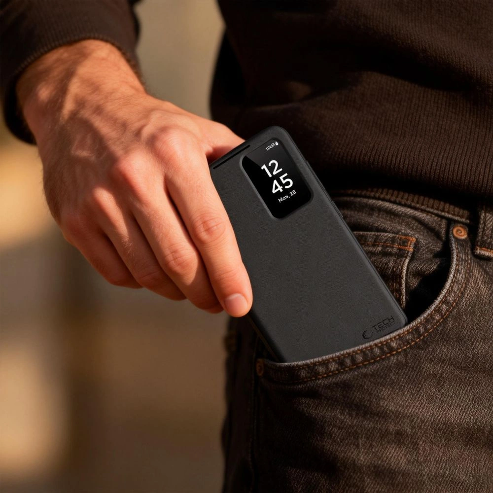 Knížkové pouzdro Tech-Protect Smart Wallet Samsung Galaxy S26 Ultra Matte Black