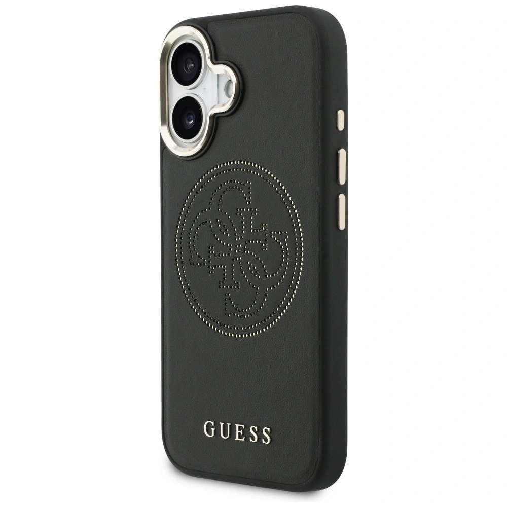 Kryt Guess Perforated 4G MagSafe Apple iPhone 17 black