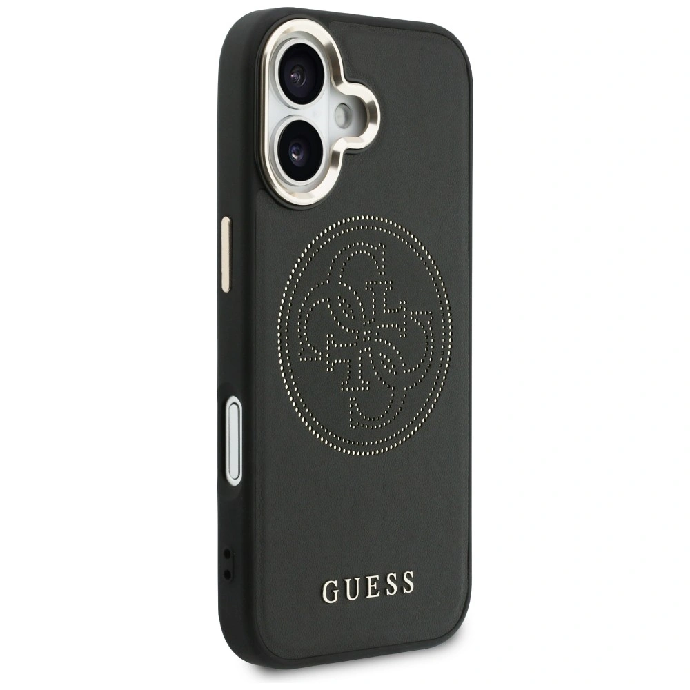 Kryt Guess Perforated 4G MagSafe Apple iPhone 17 black