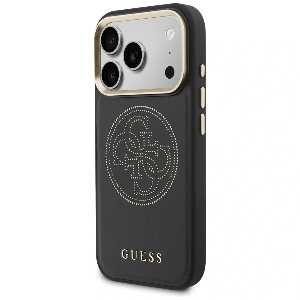 Kryt Guess Perforated 4G MagSafe Apple iPhone 17 Pro Max black