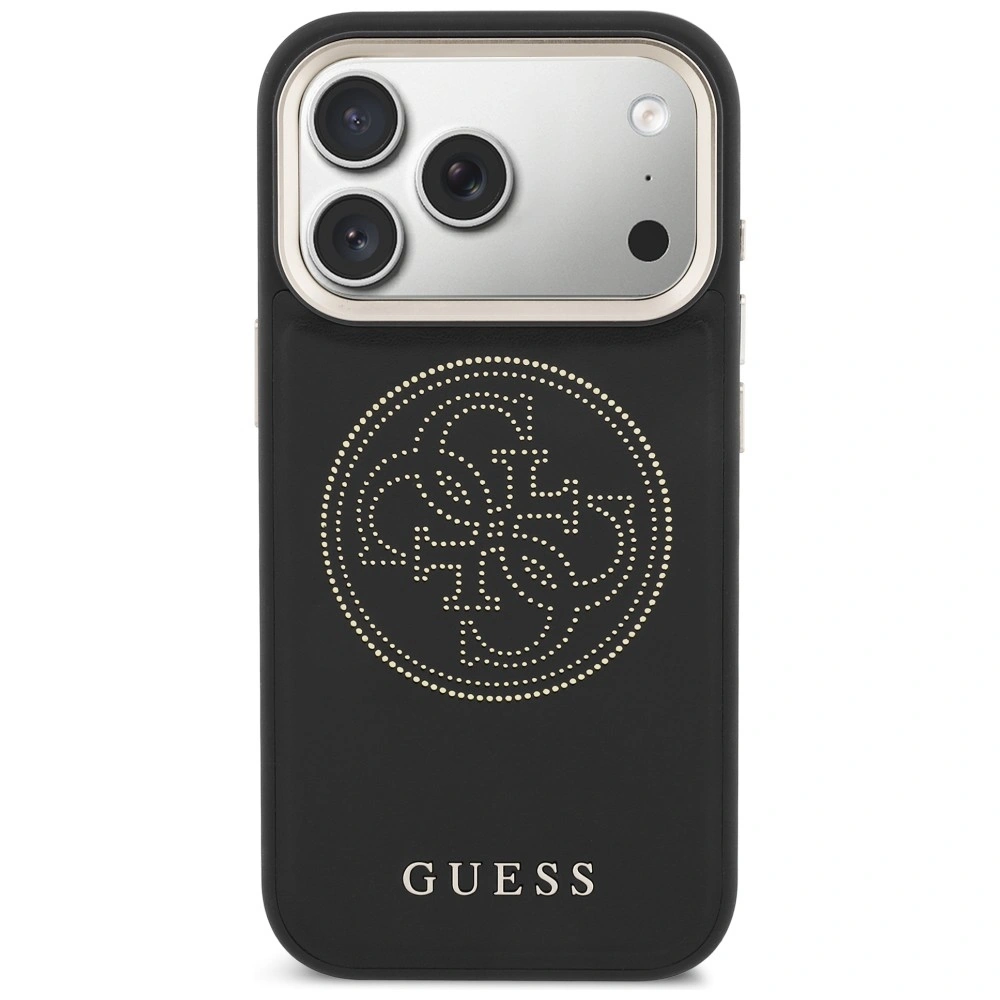 Kryt Guess Perforated 4G MagSafe Apple iPhone 17 Pro Max black