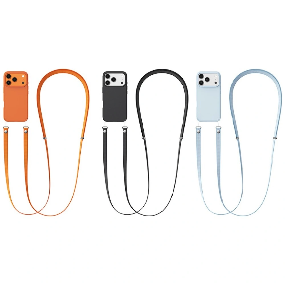 Šňůrka USAMS ZB360 phone lanyard 1.08-2.08m orange