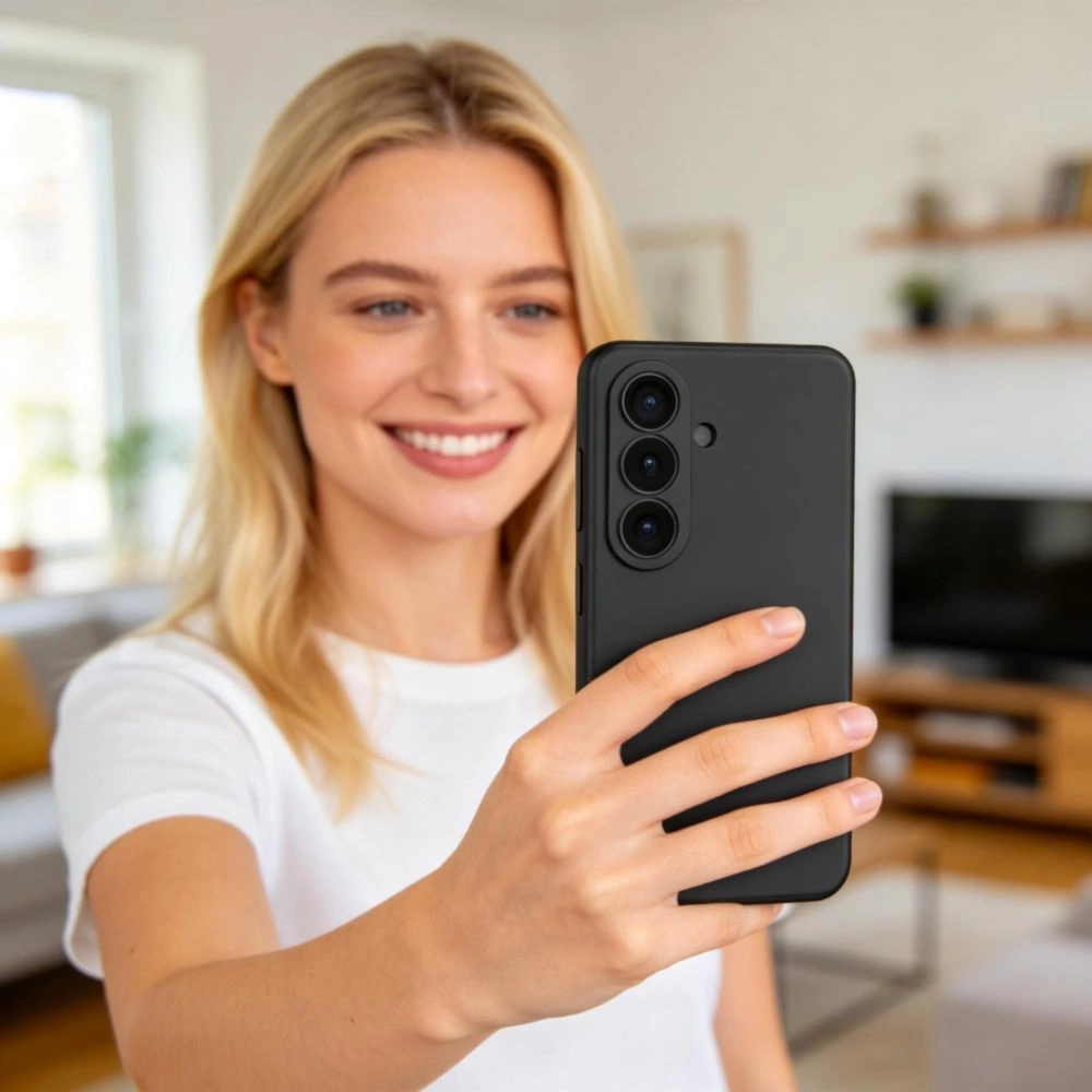 Kryt Tech-Protect Silicone MagSafe Samsung Galaxy S26 Black