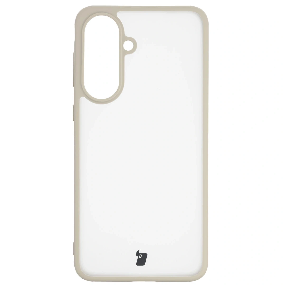 Kryt Bizon Case Angelo Samsung Galaxy A57 5G semi-transparent with a beige frame