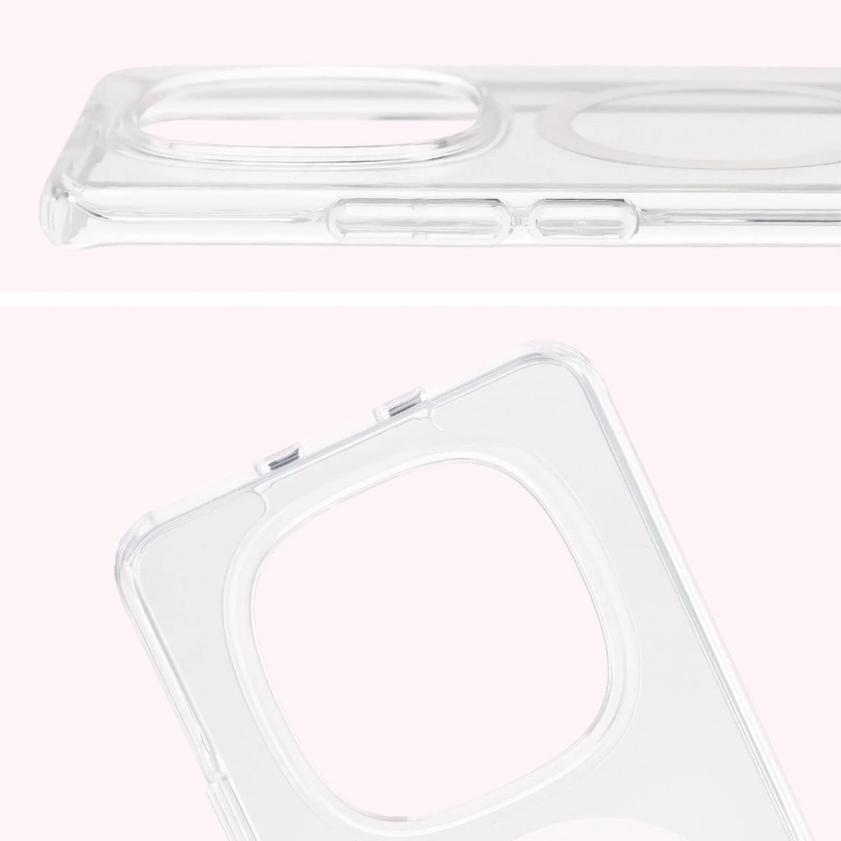Kryt Bizon Case CrystalO Magnetic Xiaomi Redmi Note 15 / POCO M8 5G clear