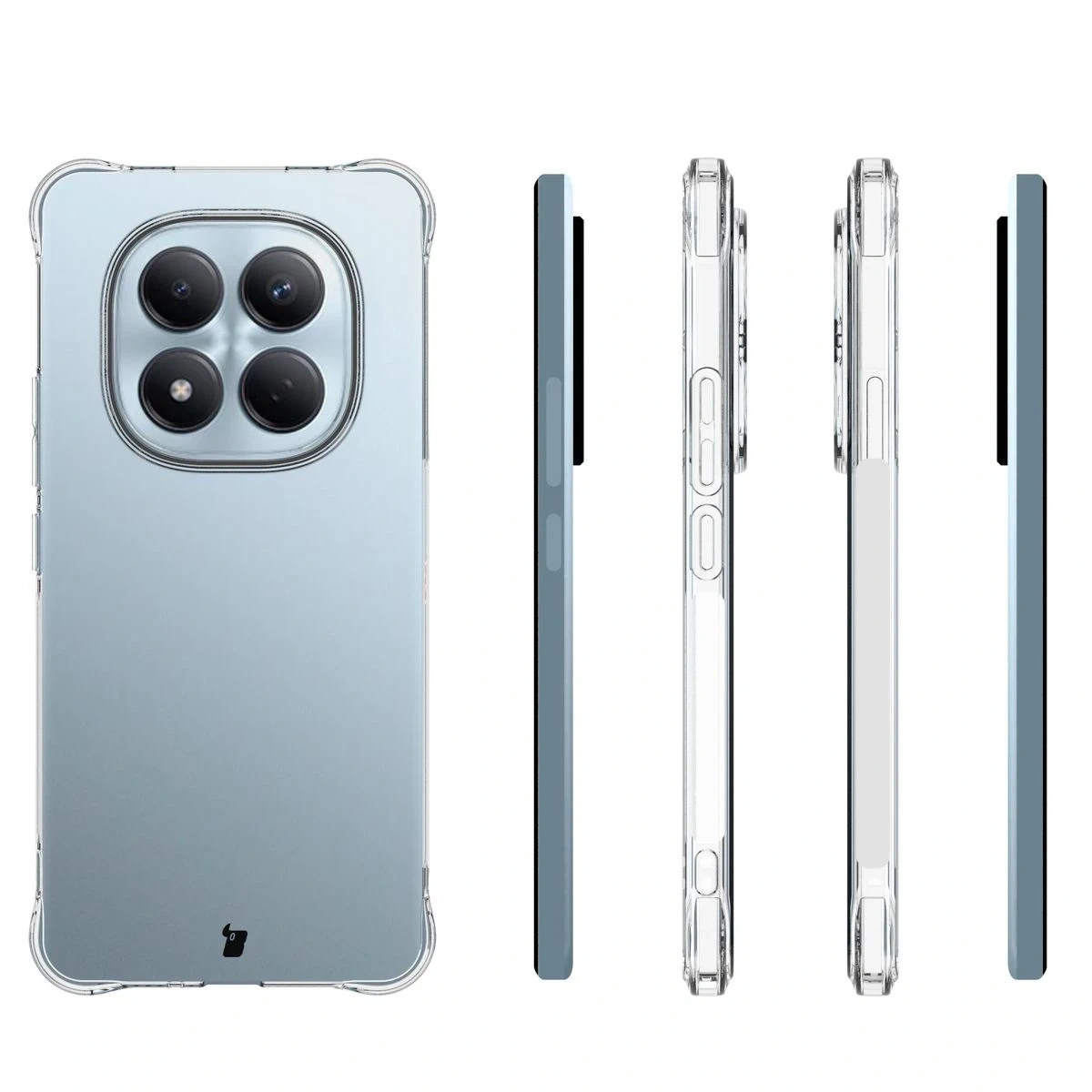 Kryt Bizon Case Salpa Xiaomi Redmi Note 15 Pro 4G clear
