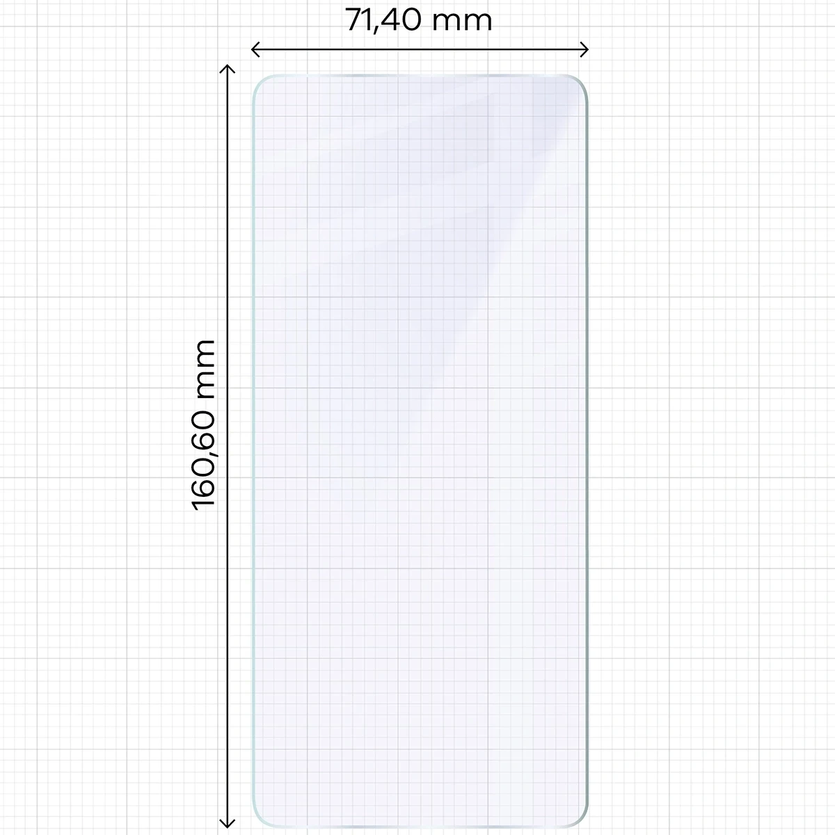 Ochranné sklo Bizon Glass Mule Duo Motorola Moto G56 5G [2 PACK]