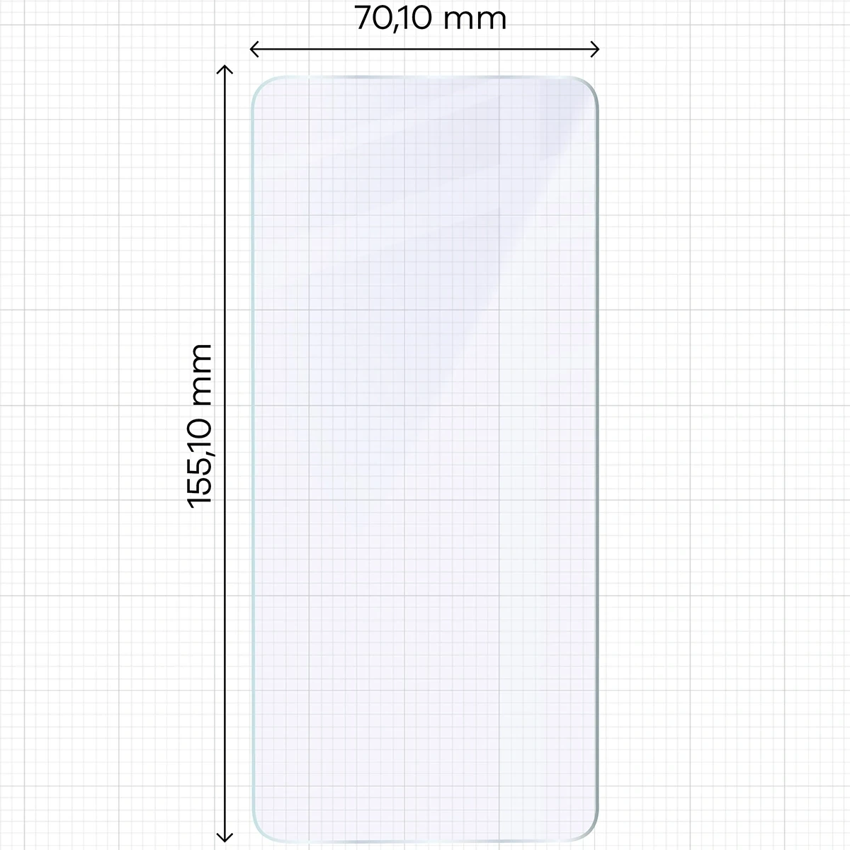 Ochranné sklo Bizon Glass Mule Duo Xiaomi POCO X7 Pro [2 PACK]