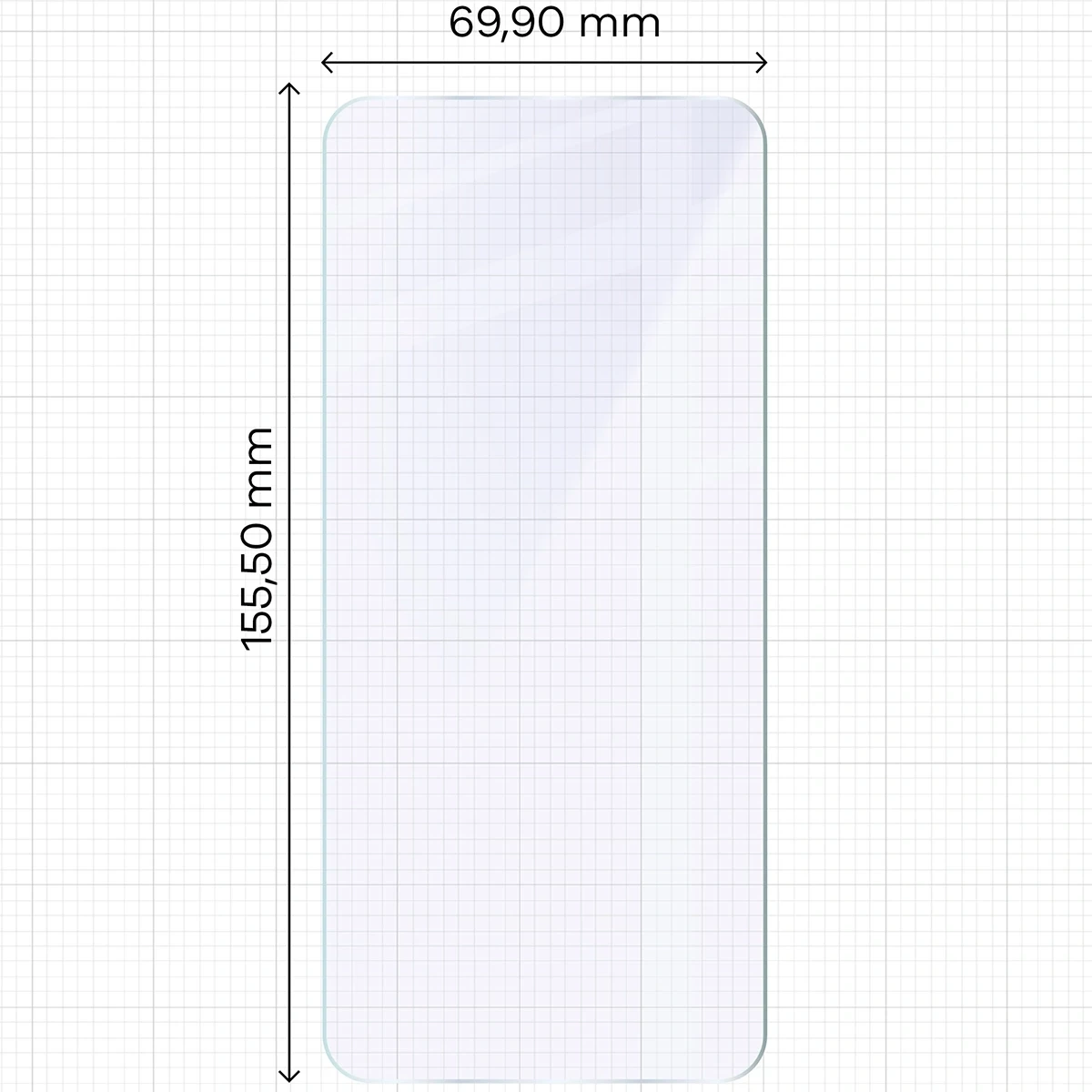 Ochranné sklo Bizon Glass Mule Duo Realme 14 Pro+ Plus 5G [2 PACK]