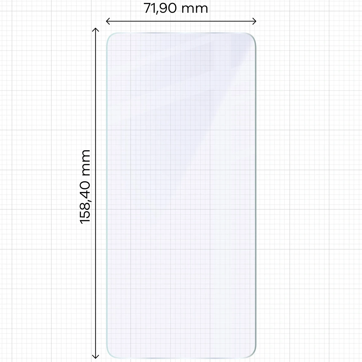 Ochranné sklo Bizon Glass Mule Duo Realme GT 7 [2 PACK]