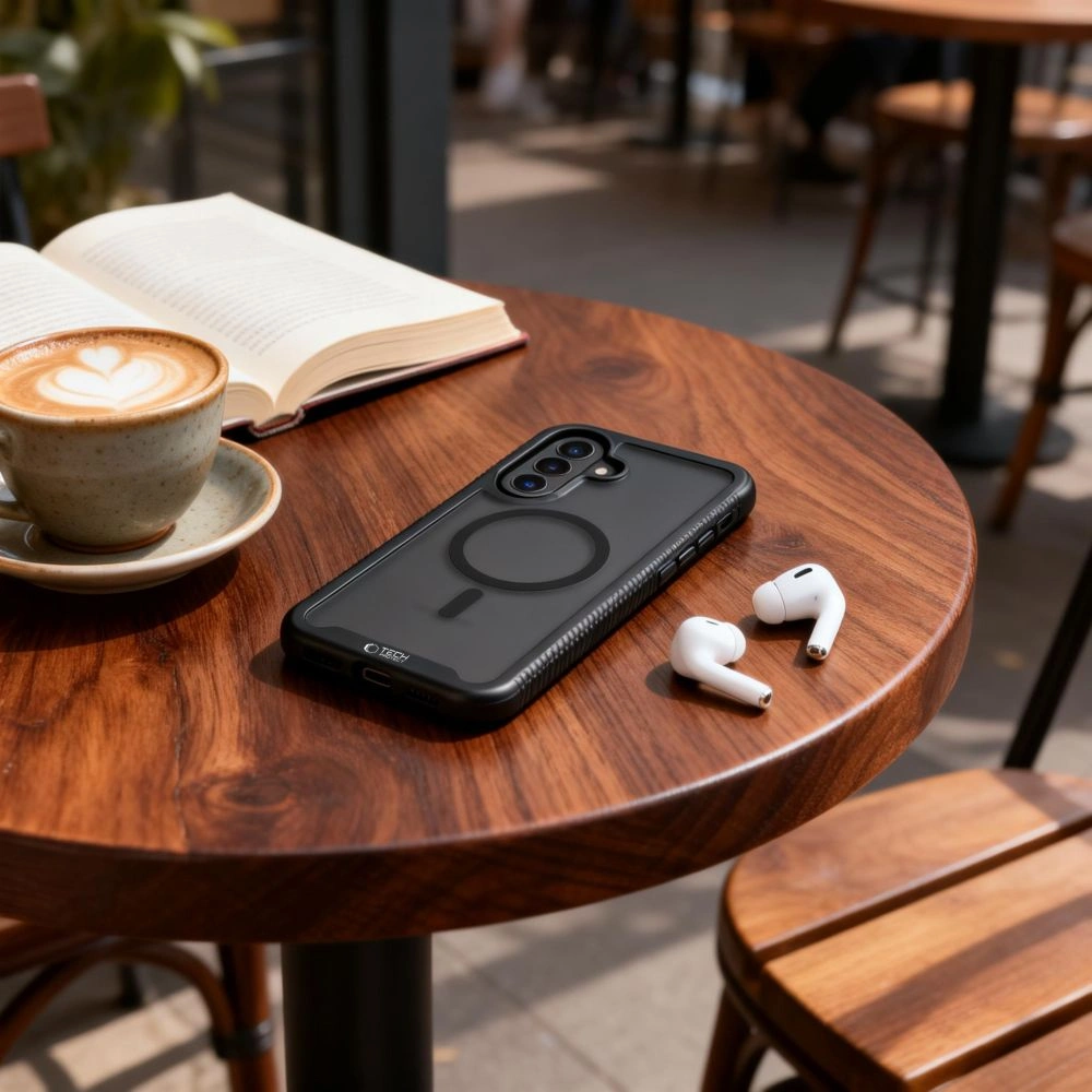 Kryt Tech-Protect Defense MagSafe Samsung Galaxy A57 5G Matte Black