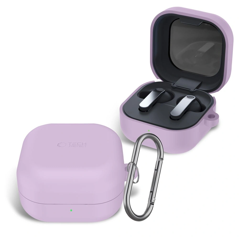 Kryt Tech-Protect Silicone Hook Samsung Galaxy Buds 4 / 4 Pro Lavender