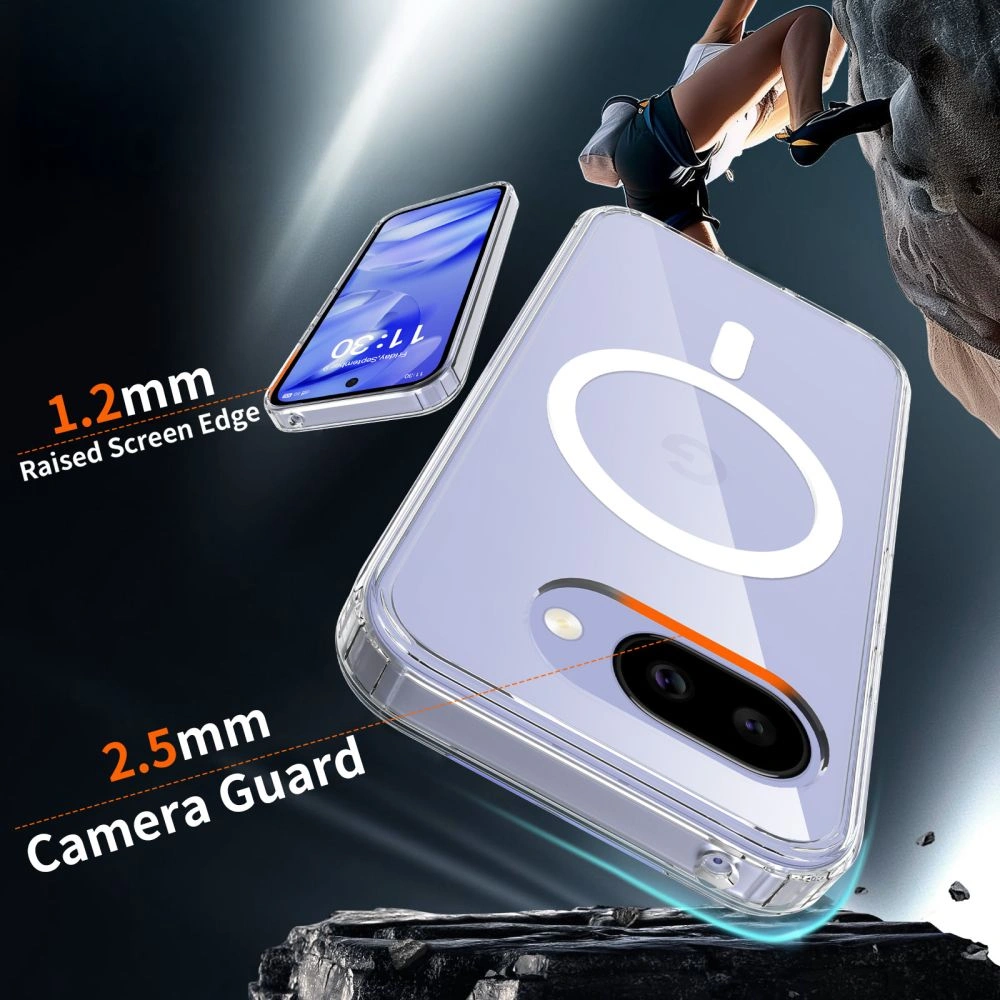 Kryt Tech-Protect Flexair Hybrid MagSafe Google Pixel 10a Clear