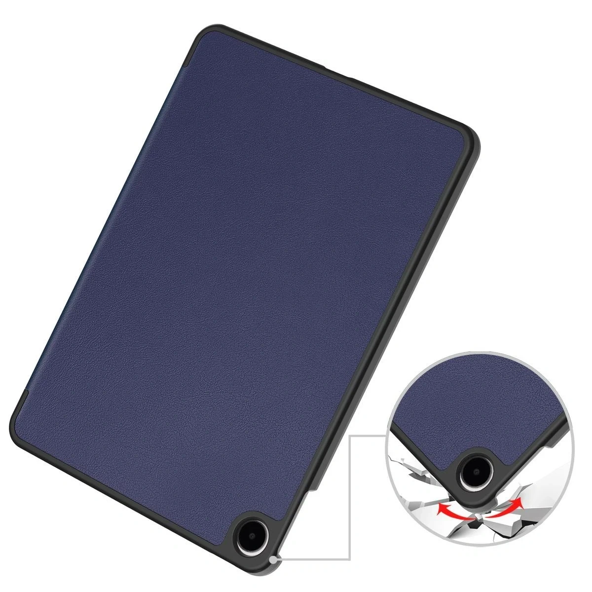 Kryt Bizon Case Tab Croc OnePlus Pad Go 2 / Oppo Pad Air5 navy blue