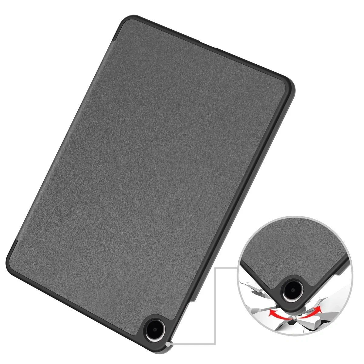 Kryt Bizon Case Tab Croc OnePlus Pad Go 2 / Oppo Pad Air5 gray