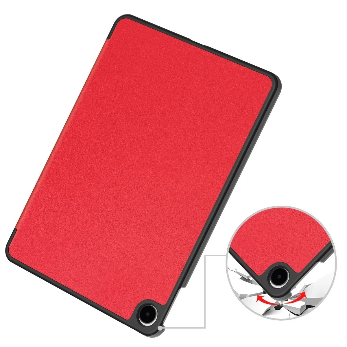 Kryt Bizon Case Tab Croc OnePlus Pad Go 2 / Oppo Pad Air5 red