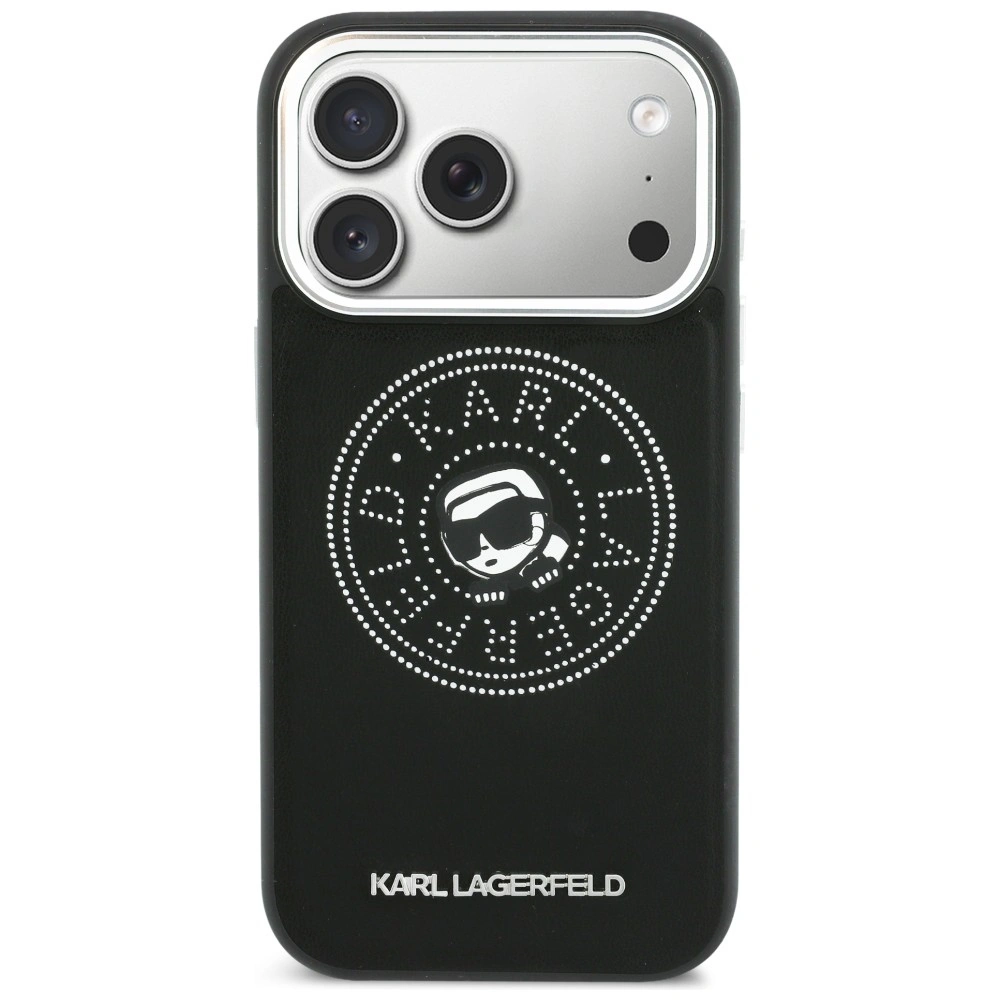Kryt Karl Lagerfeld Point & Karl Sketch MagSafe Apple iPhone 17 Pro black
