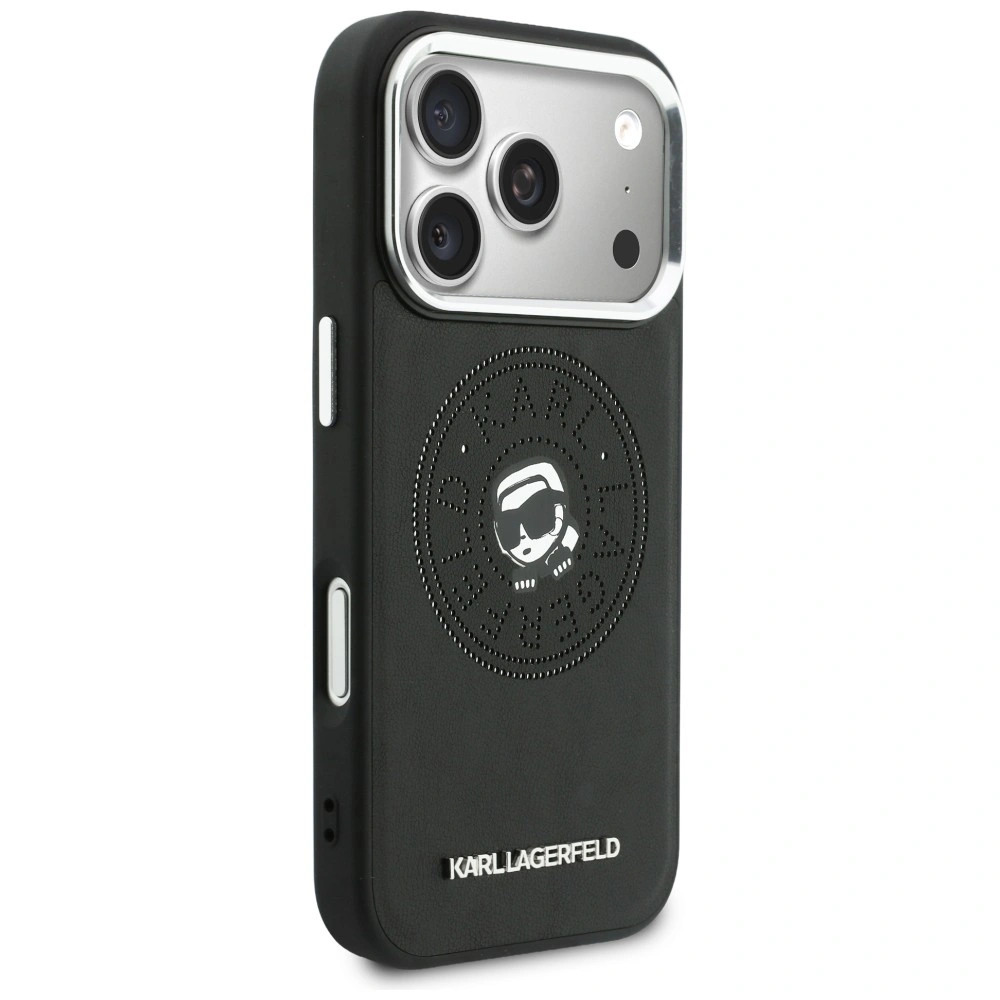 Kryt Karl Lagerfeld Point & Karl Sketch MagSafe Apple iPhone 17 Pro black