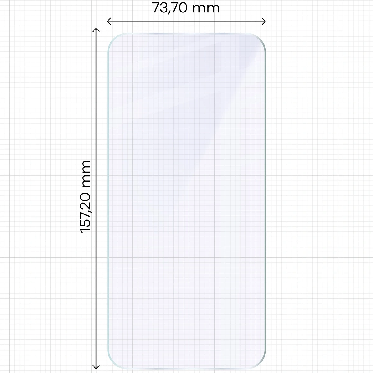 Ochranné sklo Bizon Glass Mule Duo Oppo Find X9 Pro [2 PACK]