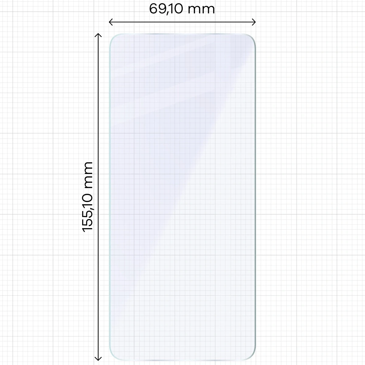 Ochranné sklo Bizon Glass Mule Duo Xiaomi POCO F7 Ultra [2 PACK]