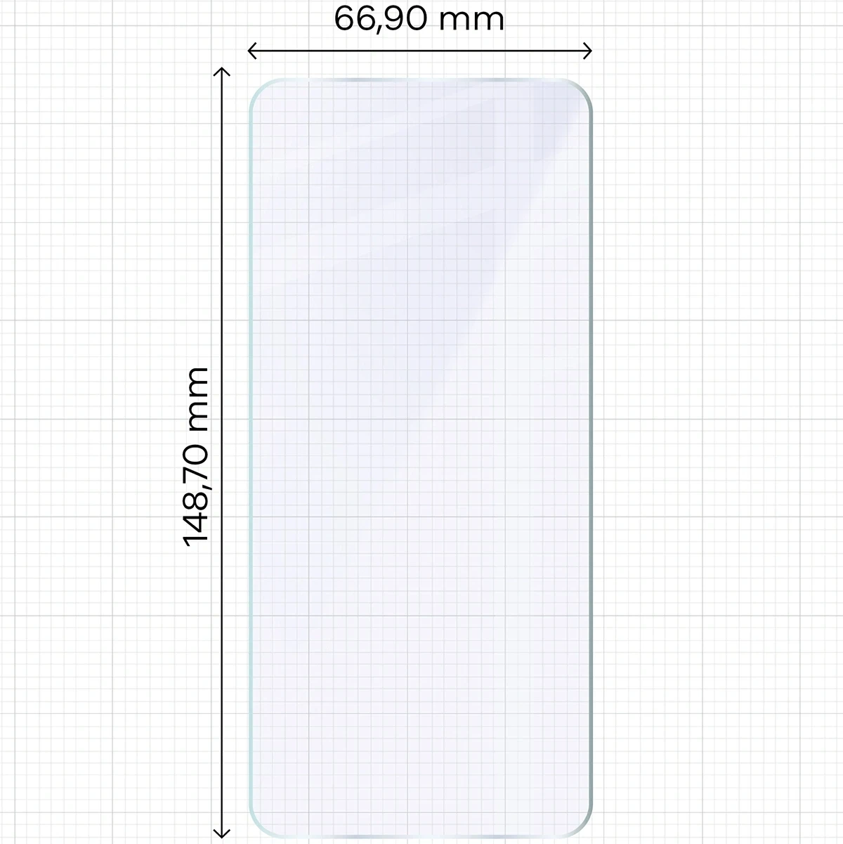 Ochranné sklo Bizon Glass Mule Motorola Edge 60 Neo