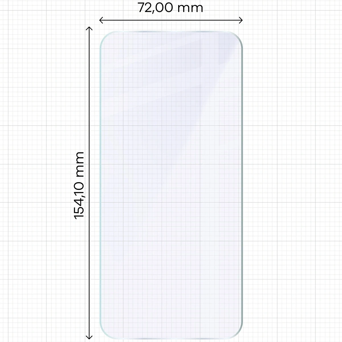 Ochranné sklo Bizon Glass Mule Oppo Reno 15