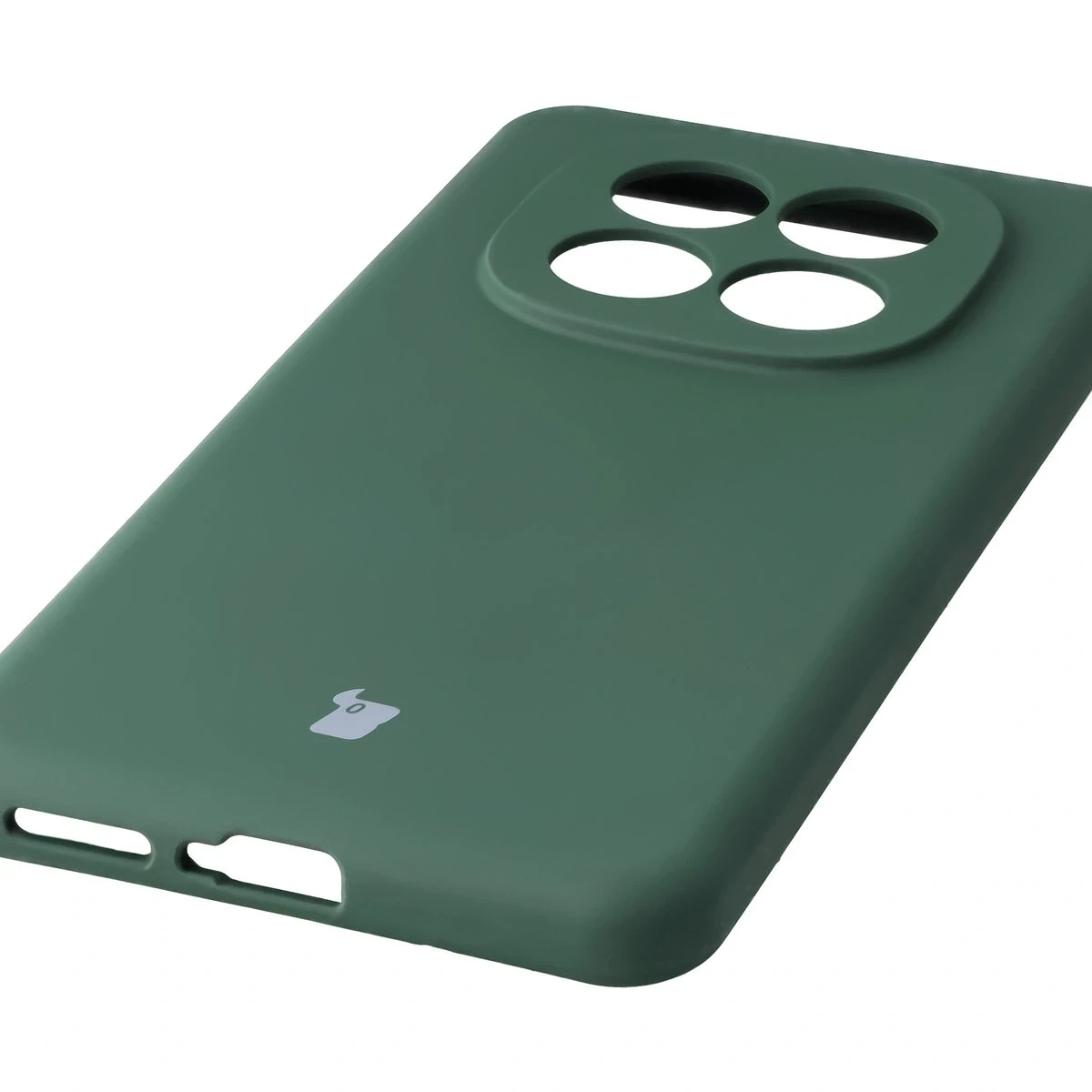 Kryt Bizon Soft Case Xiaomi Redmi Note 15 Pro 4G dark green