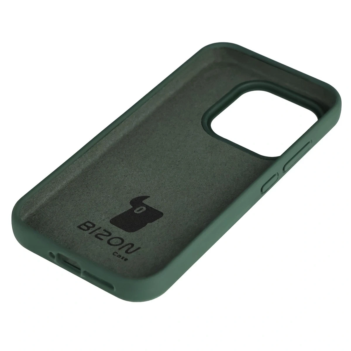 Kryt Bizon Soft Case Xiaomi 17 dark green