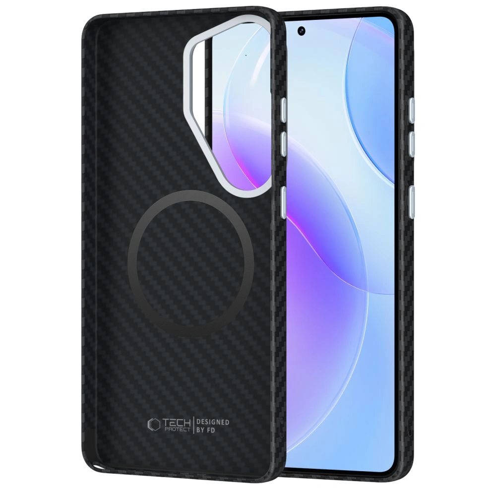 Kryt Tech-Protect Ion Carbon MagSafe Samsung Galaxy S26 Ultra Black/silver