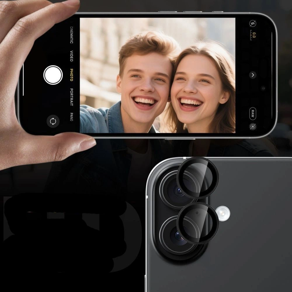 Kryt Tech-Protect Camring Fit+ Samsung Galaxy A37 / A57 5G Black