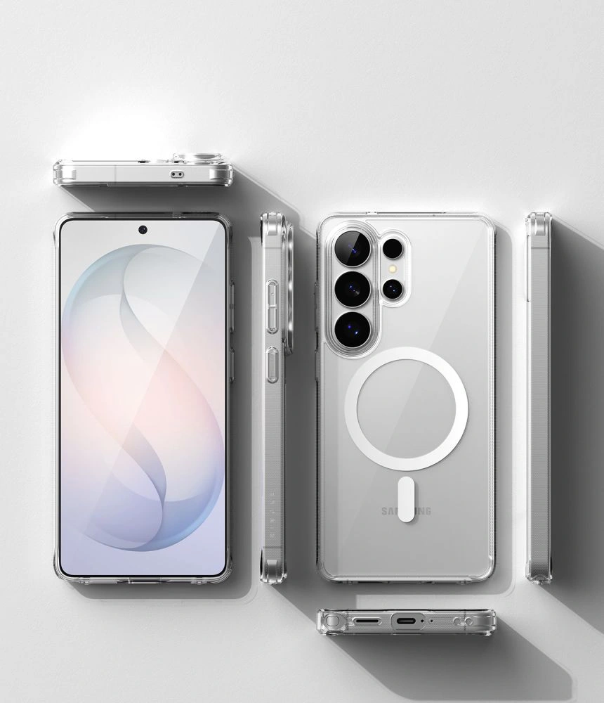 Kryt Ringke Fusion Magnetic MagSafe Samsung Galaxy S26 Ultra Clear
