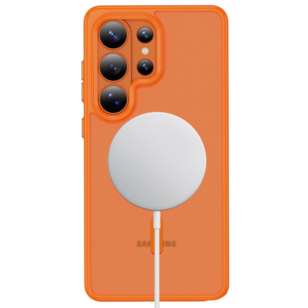 Kryt Tech-Protect Magmat MagSafe Samsung Galaxy S26 Ultra Matte Orange