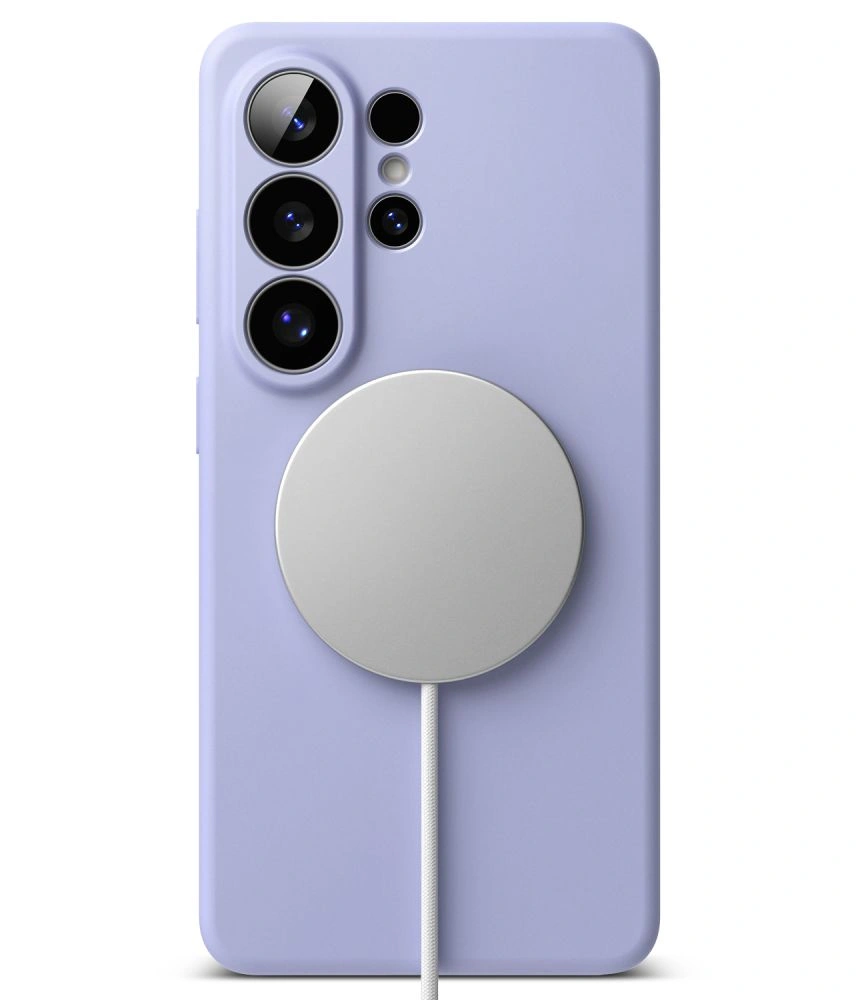 Kryt Ringke Silicone Magnetic MagSafe Samsung Galaxy S26 Ultra Lavender