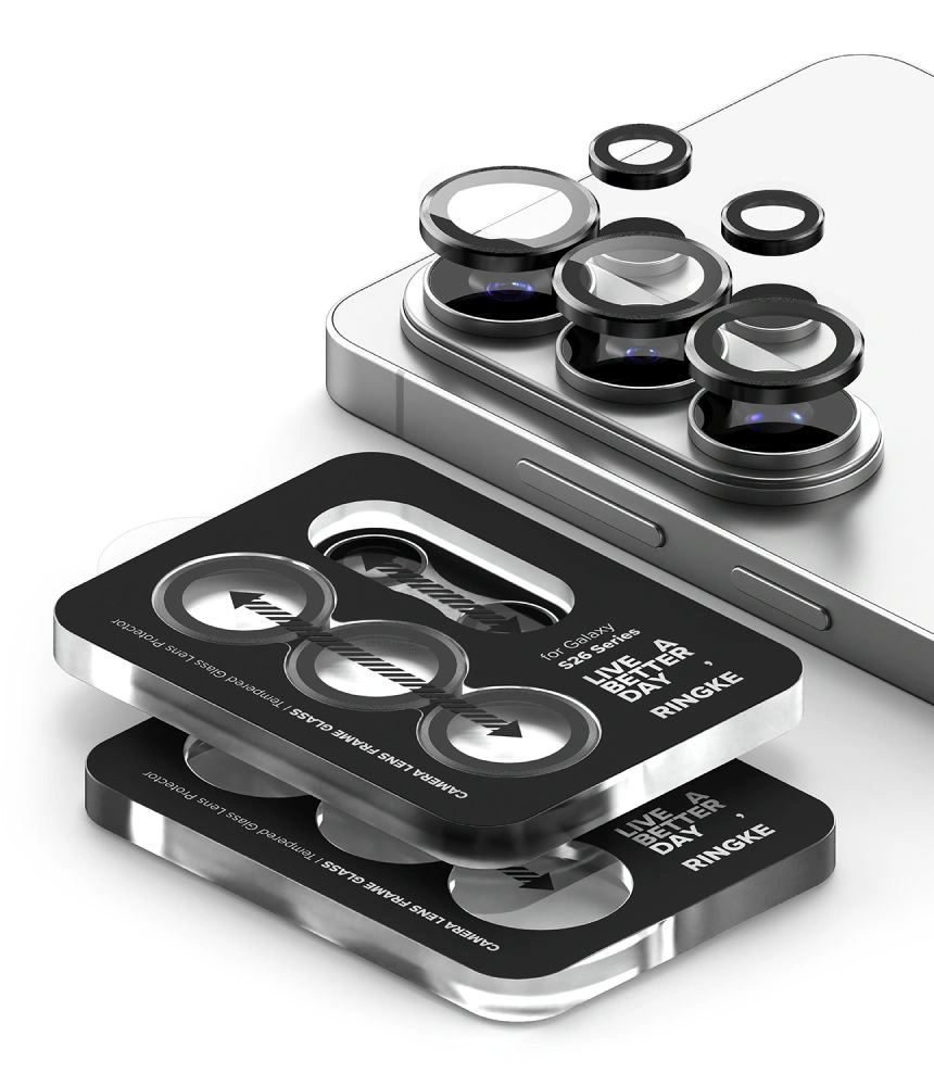 Kryt Ringke Camera Frame Protector Samsung Galaxy S26 Ultra Black [2 PACK]