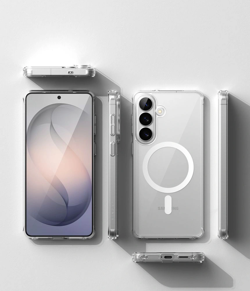 Kryt Ringke Fusion Magnetic MagSafe Samsung Galaxy S26+ Plus Clear